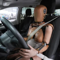 női crash test dummy model