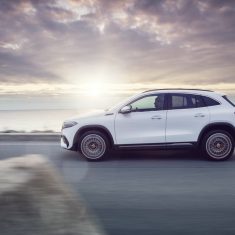 Der EQA: Elektrischer Athlet im kompakten FormatThe EQA: Electric athlete in compact format