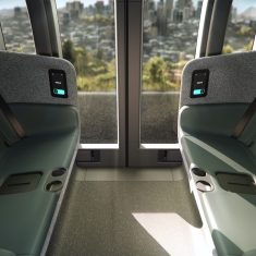 Zoox Fully Autonomous Vehicle Interior